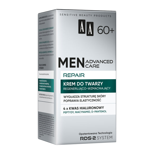 AA Men Advanced Care Repair 60+ krem do twarzy regenerująco-wzmacniający 50ml