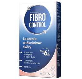 Fibrocontrol Zestaw do usuwania włókniaków 1 aplikator + 3 plastry