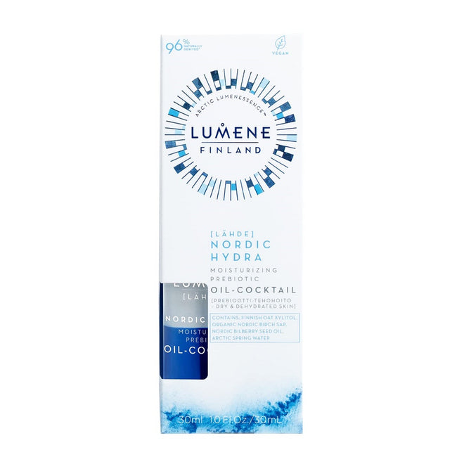 Lumene Nordic Hydra [Lahde] Moisturizing Prebiotic Oil-Cocktail nawilżający koktajl prebiotyczny 30ml