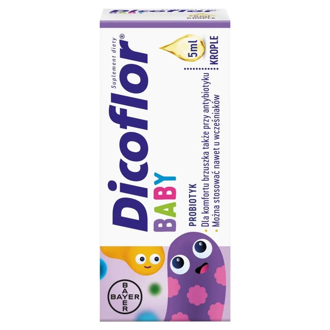 Dicoflor Baby krople dla dzieci probiotyk suplement diety 5ml