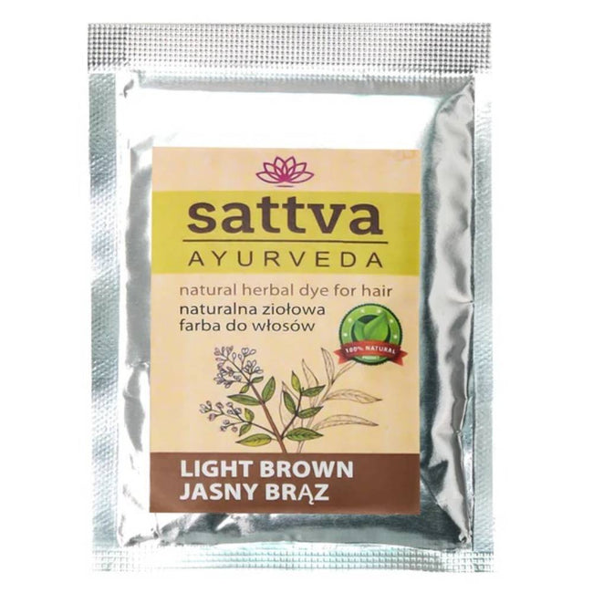Sattva Natural Herbal Dye for Hair naturalna ziołowa farba do włosów 10g