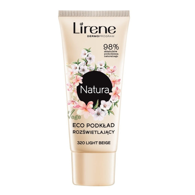 Lirene Natura Eco podkład rozświetlający
