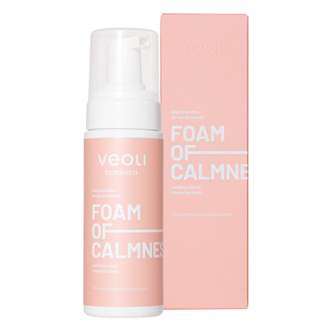 Veoli Botanica Foam Of Calmness kojąca pianka do mycia twarzy 150ml