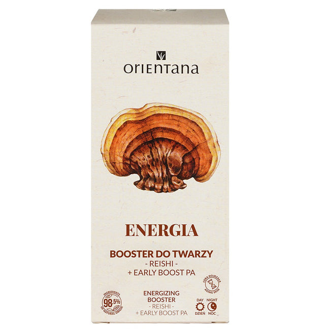 ORIENTANA Booster energetyzujący Reishi i Czerwona Alga 30ml