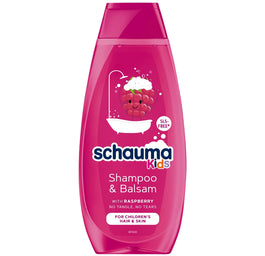 Schauma Kids szampon i odżywka do włosów dla dziewczynek z ekstraktem z maliny 400ml