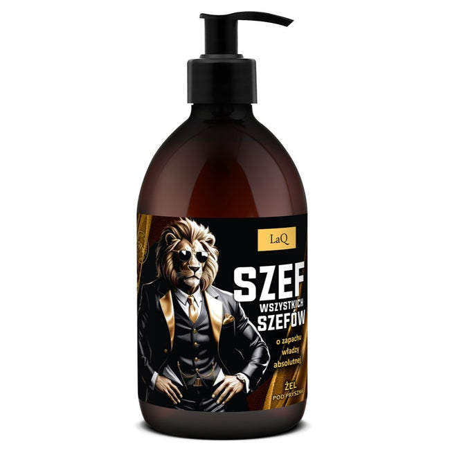 LaQ Żel pod prysznic dla mężczyzn 8w1 Szef Wszystkich Szefów Premium 500ml