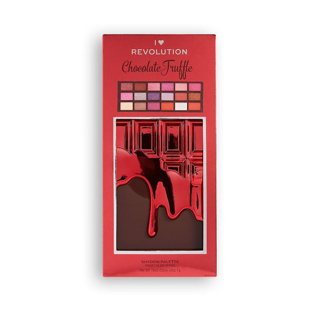 Makeup Revolution I Heart Revolution Chocolate Eyeshadow Palette paleta cieni do powiek Truffle 18g