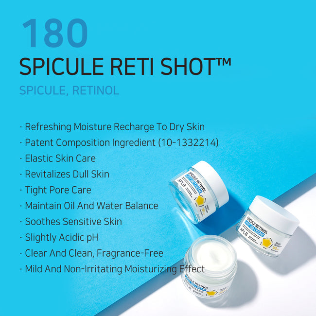 APLB Spicule Retinol Shot 180 Cream regenerujący krem do twarzy 55ml