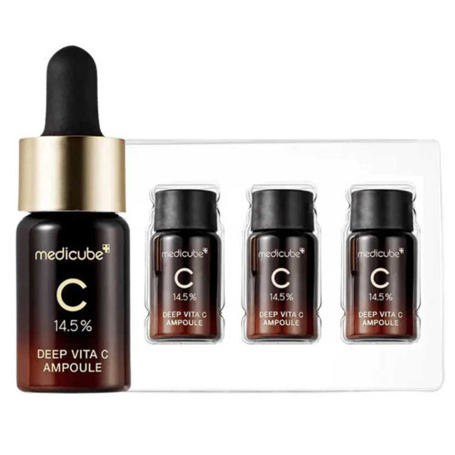 Medicube Deep Vita C Ampoule rozjaśniająco-ujędrniająca ampułka z Witaminą C 3x10ml