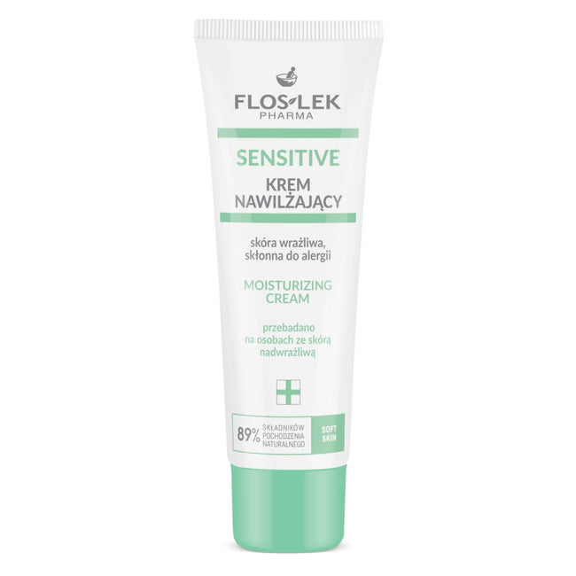 Floslek Sensitive krem nawilżający do twarzy 50ml