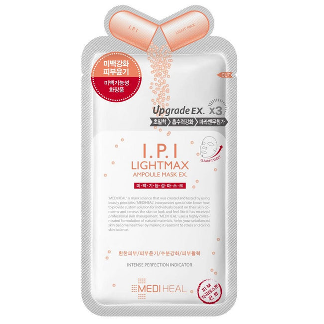 Mediheal I.P.I Lightmax Ampoule Mask EX wybielająca maska-ampułka do twarzy 27ml