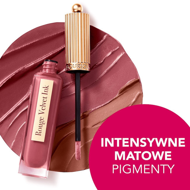 Bourjois Rouge Velvet Ink matowa pomadka w płynie