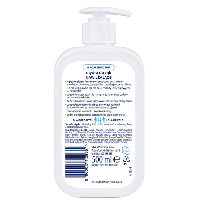 Bambino Rodzina mydło do rąk nawilżające 500ml