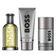 Hugo Boss Boss Bottled zestaw woda toaletowa spray 100ml + żel pod prysznic 100ml + dezodorant sztyft 75ml
