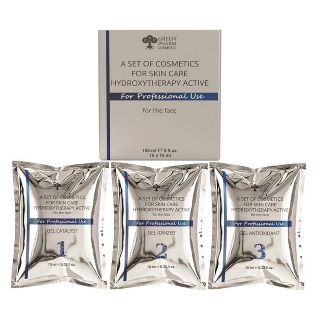 Green Pharm Cosmetic Hydroxytherapy Active zestaw kosmetyczny do pielęgnacji skóry 150ml
