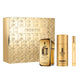 Paco Rabanne Million Gold zestaw woda perfumowana spray 50ml + dezodorant spray 150ml + woda perfumowana spray 10ml