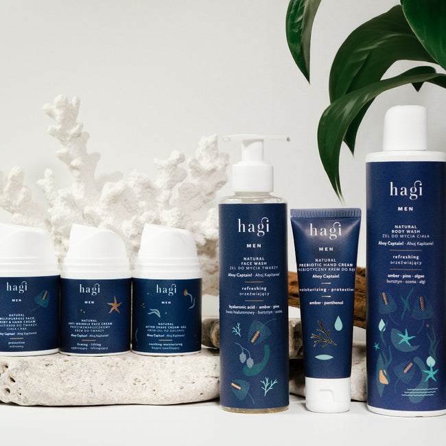 Hagi Naturalny krem-żel łagodzący po goleniu Ahoj Kapitanie