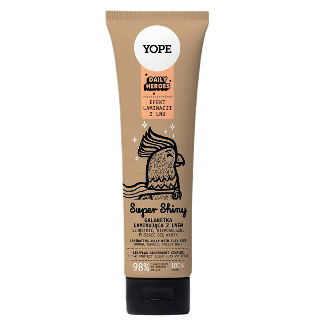 Yope Daily Heros Super Shiny galaretka laminująca do włosów 140ml