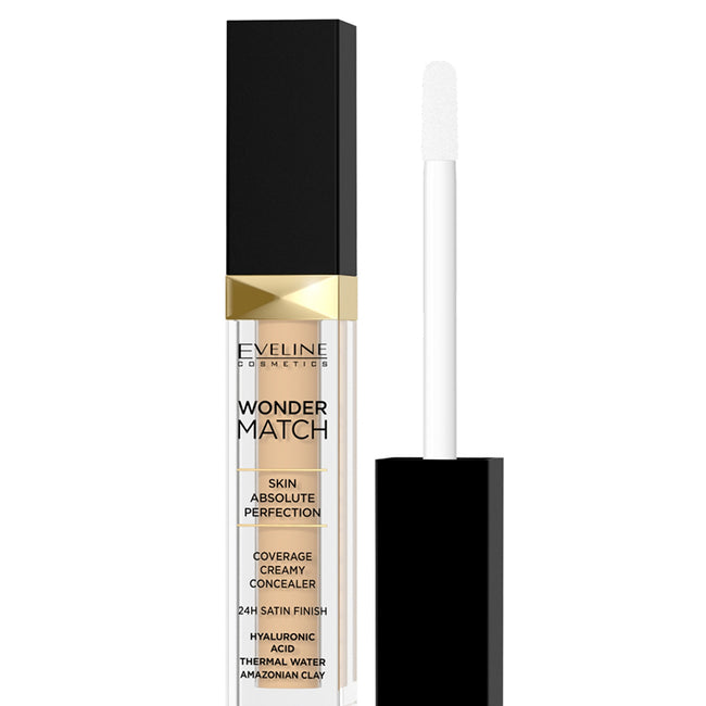 Eveline Cosmetics Wonder Match Concealer kryjący korektor w płynie