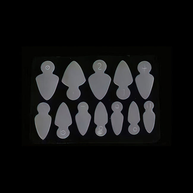 Excellent PRO Silikonowe foremki do french na dualform C 12szt