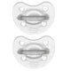 Chicco PhysioForma Crystal smoczek silikonowy uspokajający 2-6m 2szt.