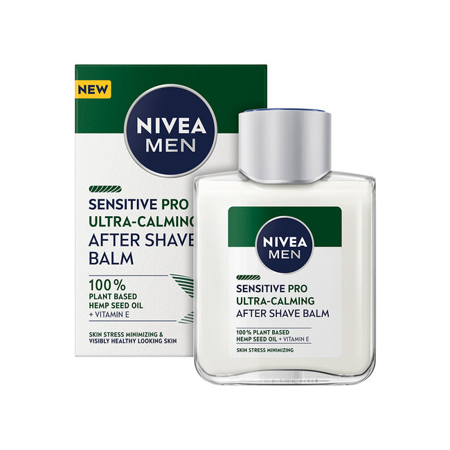 Nivea Men Sensitive Pro Ultra-Calming After Shave Balm łagodzący balsam po goleniu z olejem z nasion konopnych