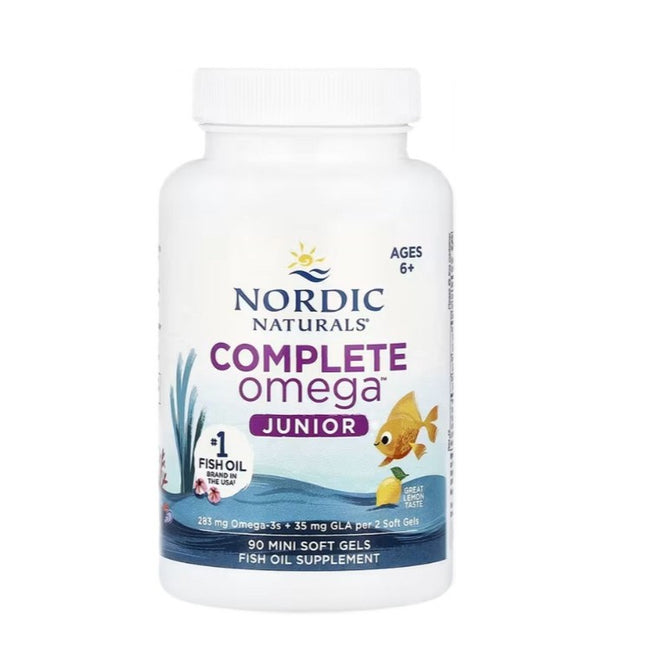 Nordic Naturals Complete Omega Junior suplement diety dla dzieci 90 mini kapsułek