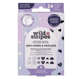 Wild Stripes Anti-Pimple Patches plastry na wypryski z kwasem salicylowym 24szt.
