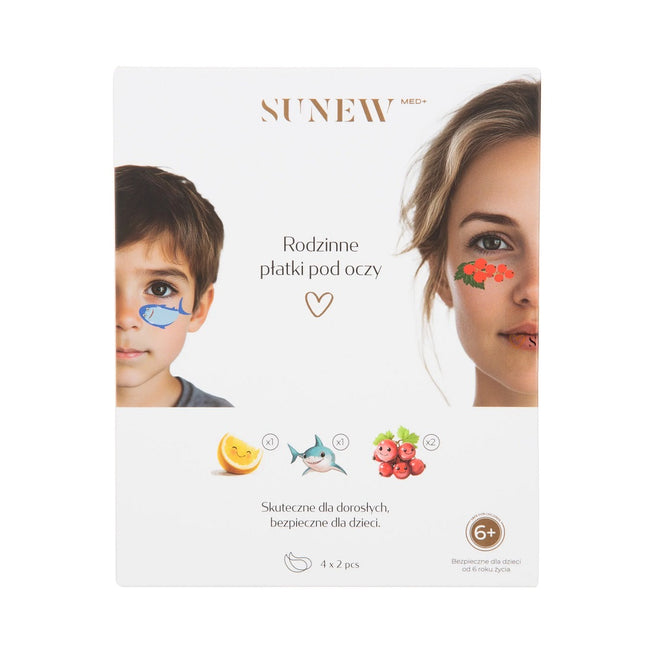 SunewMed+ Family Eye Patches rodzinne płatki pod oczy 4x2szt.
