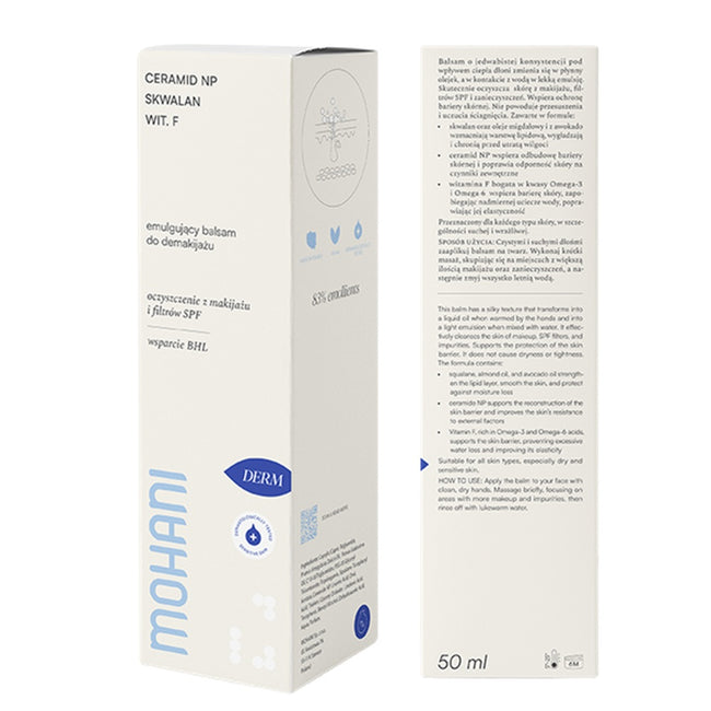 Mohani Derm emulgujący balsam do demakijażu 50ml