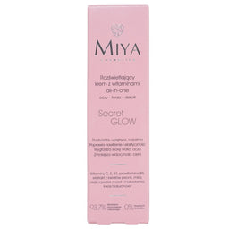 Miya Cosmetics SecretGLOW rozświetlający krem z witaminami all-in-one 30ml