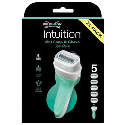 Wilkinson Intuition Sensitive maszynka z 4 ostrzami i 5 wkładów
