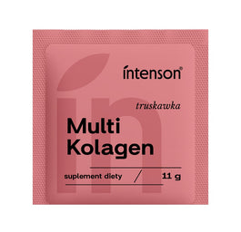 Intenson Multi Kolagen suplement diety Truskawka 11g