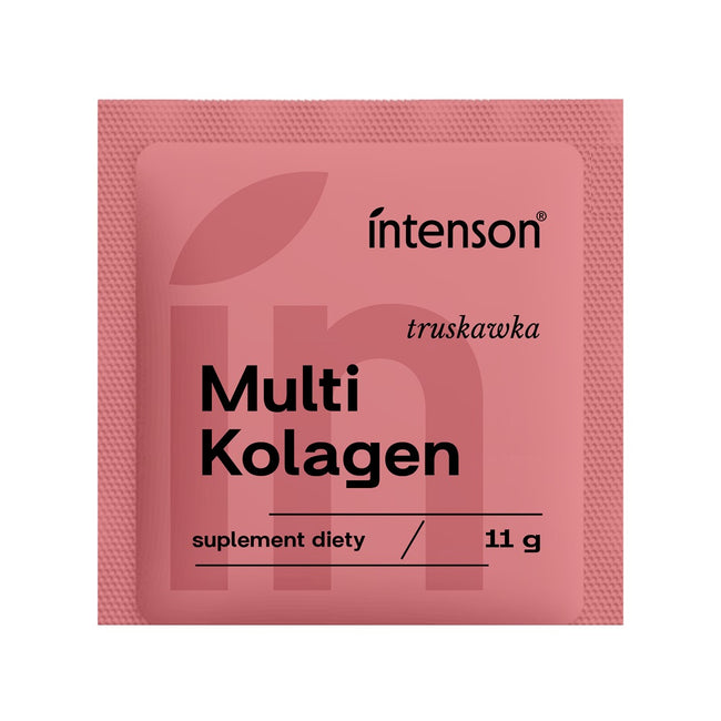 Intenson Multi Kolagen suplement diety Truskawka 11g
