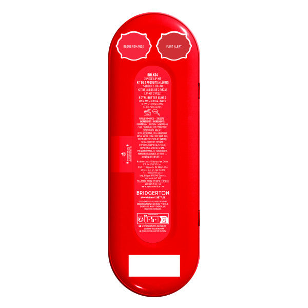 NYX Professional MakeUp Bridgerton Royal Treasures 2-Piece Lip Kit zestaw błyszczyk i konturówka