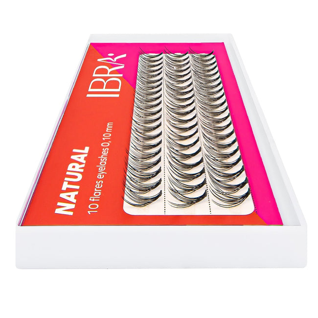 Ibra Kępki sztucznych rzęs Natural Knot-Free