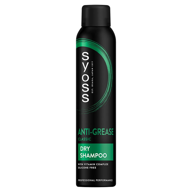 Syoss Anti-Grease Classic suchy szampon o intensywnym działaniu odświeżającym 200ml