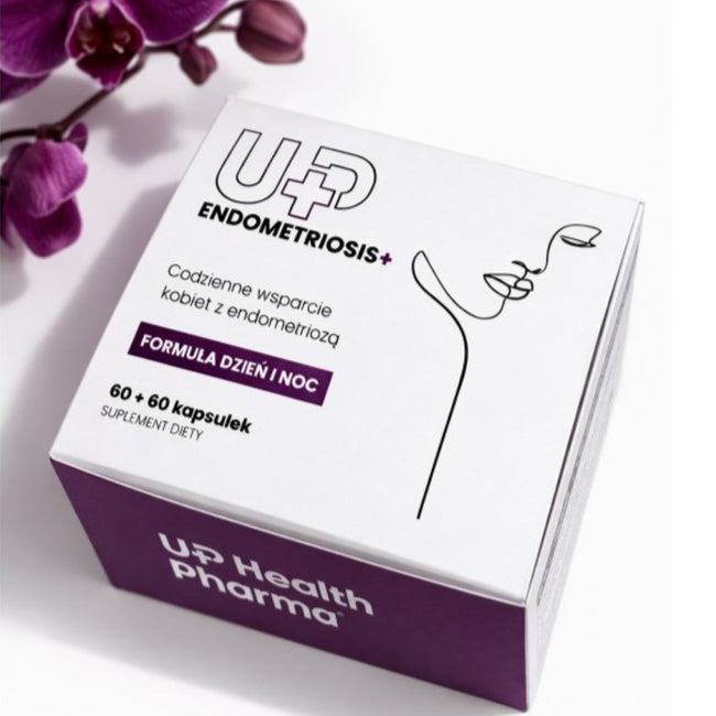 UP Health Pharma Endometriosis+ endometrioza suplement diety 120 kapsułek