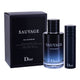 Dior Sauvage zestaw woda perfumowana spray 100ml + woda perfumowana spray 10ml