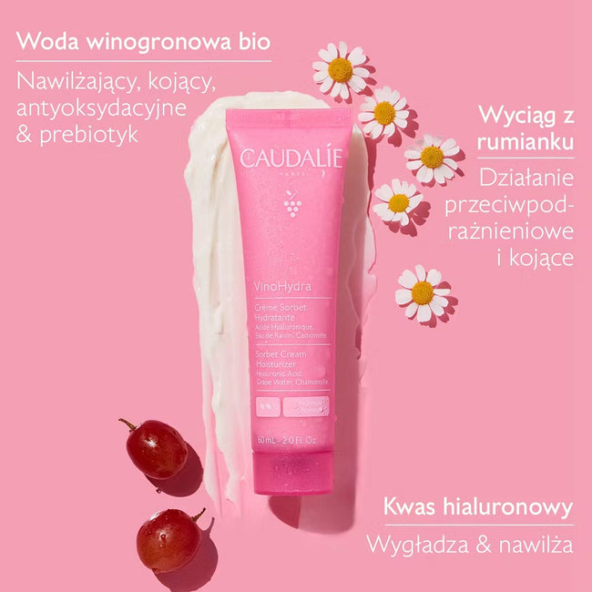 Caudalie VinoHydra nawilżający krem sorbet 60ml