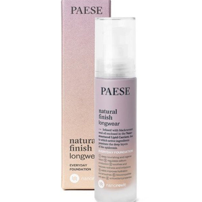Paese Nanorevit Natural Finish Longwear Everyday Foundation długotrwały podkład o naturalnym wykończeniu 03 Sand 35ml