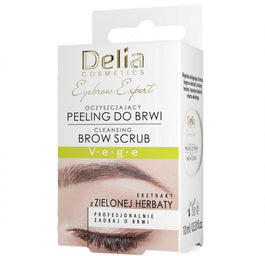 Delia Eyebrow Expert oczyszczający peeling do brwi 10ml