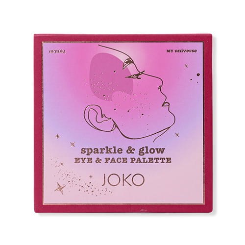 Joko My Universe Sparkle&Glow paleta do oczu i twarzy