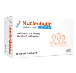 Norsa Pharma Nucleobutin Forte suplement diety 60 kapsułek