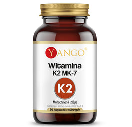 Yango Witamina K2 MK-7 suplement diety 90 kapsułek