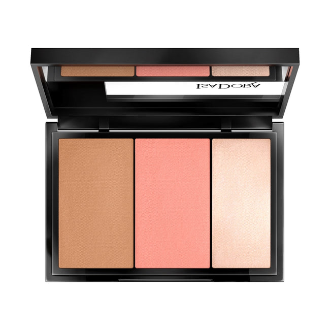 Isadora Face Sculptor 3-in-1 Palette paleta modelująca
