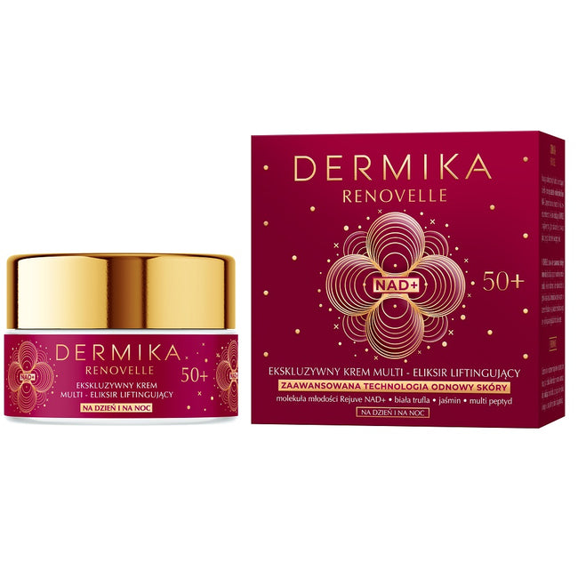Dermika Renovelle ekskluzywny krem multi - eliksir liftingujący 50+ 50ml