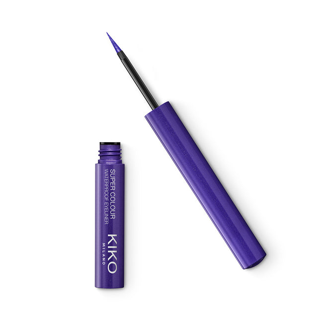 KIKO Milano Super Colour Waterproof Eyeliner ultragładki wodoodporny kolorowy eyeliner w płynie