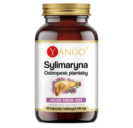 Yango Sylimaryna ostropest plamisty suplement diety 90 kapsułek