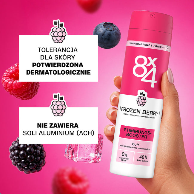 8x4 Frozen Berry dezodorant w sprayu 150ml